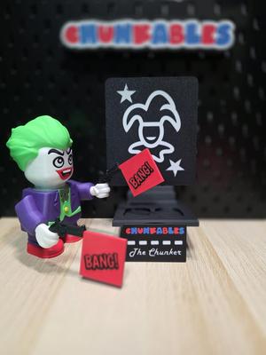 The Chunker Multicolor Backer and Nameplates