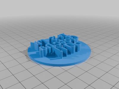 gotcha cookie stamp imprint