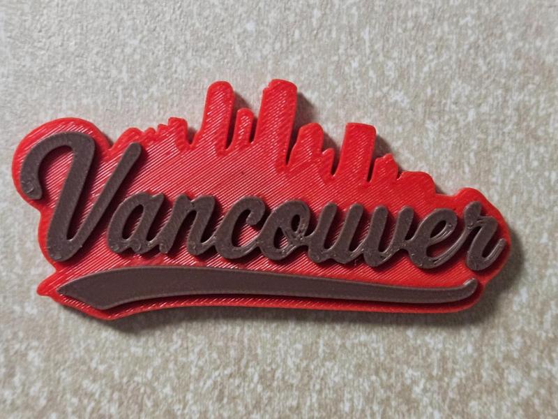 Vancouver - Fridge Magnet