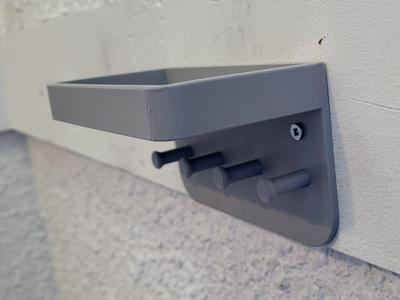 Key Holder with storage Tray