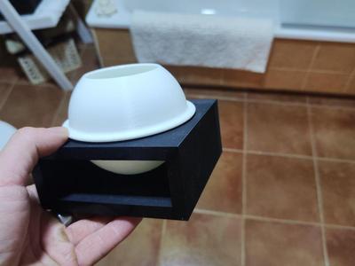 Toothpaste container base