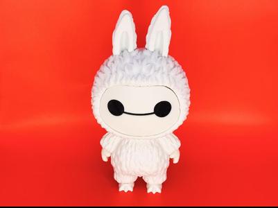 Baymax x La bubu Figure - Big Hero 6  - NO AMS