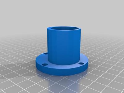 Flansch 25mm Extra für Duschstange