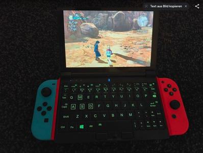 OneGX1 Controller Mod - Small and no rail version