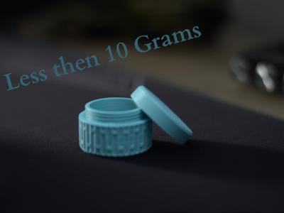 Travel pill box