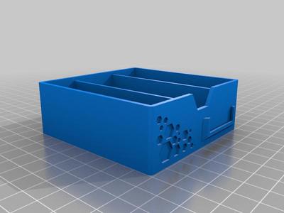 3 section drawer