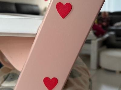 Heart screw cover 