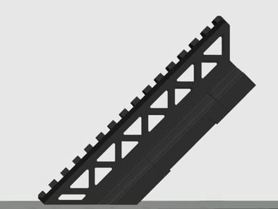 MP5 / MOD5 extra long Picatinny Riser 20mm