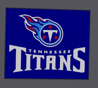 NFL Titans Led Lightbox