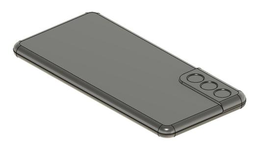 dimensionally accurate Galaxy S21 (6.2 inch)