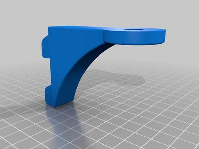 Camera track shelving mount