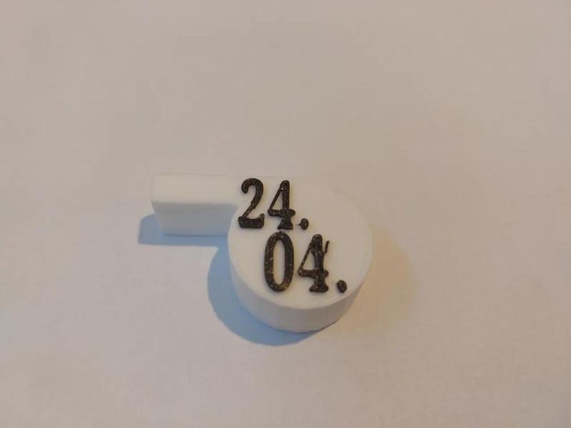 Píšťalka s vlastním textem   