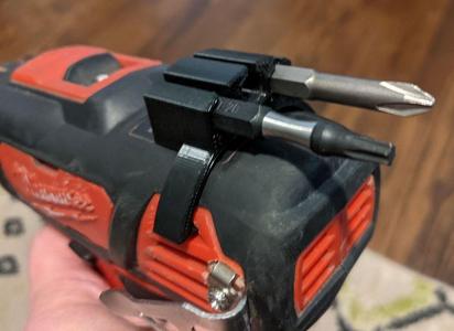 Milwaukee M12 1/4" Hex Screwdriver bit holder