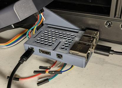Raspberry Pi case (model B+/2/3) with Ender 3 S1 mounting bracket