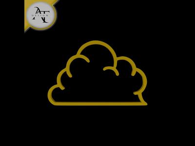 Simple Cloud Symbol - 2D Art