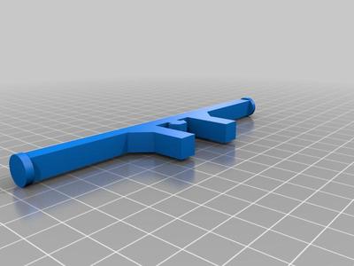Filament Spool Roller Frame Upper Mount