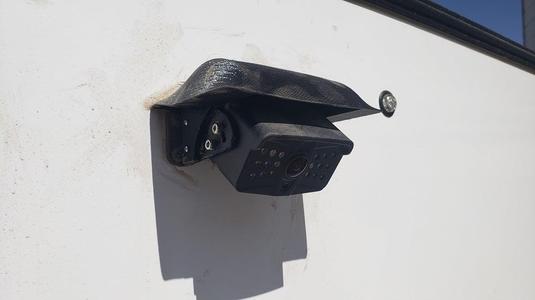 furrion base amtifo camera mount with brackets, cover, and mobile camera housing for magnetic mount