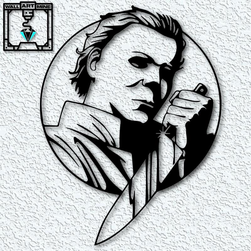 Michael Meyers wall art Halloween Horror wall decor