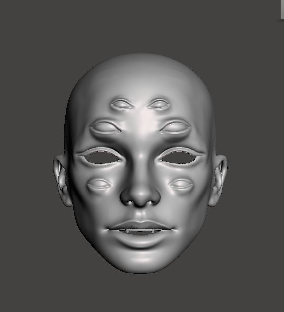 Spider Queen/ Drider Mask