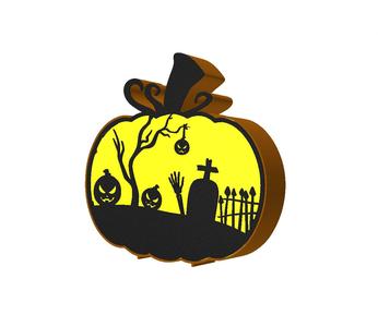 Halloween Pumpkin LED Lamp