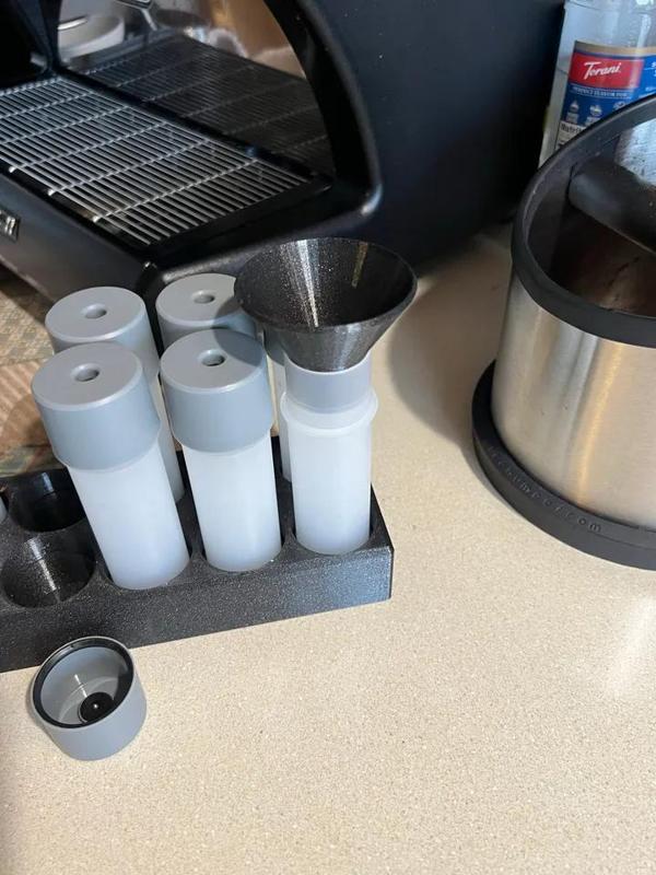 Coffee Bean Funnel for Weber Workshops Polymer Bean Vaults   