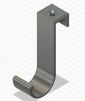háček na dveře (bathroom door hook)   