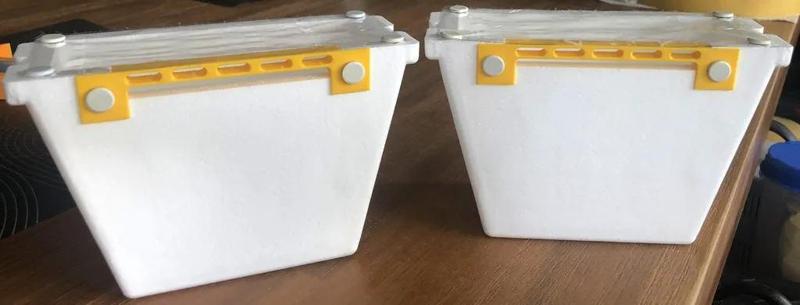 Queen Excluder for Feeding Tray of a Kieler Begattungskästchen   