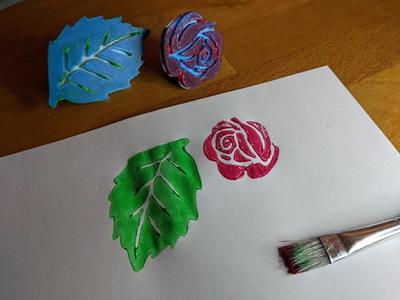 Rose Stamps (mixed TPU/PLA)