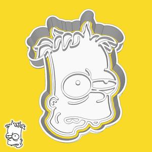 "The Simpsons" Halloween cookie cutters - Bart (zombie) (style 1)