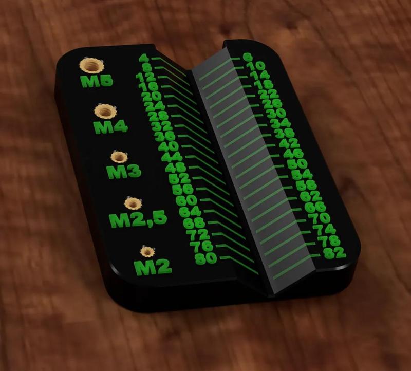 Screw Measurement Tool - Metric   