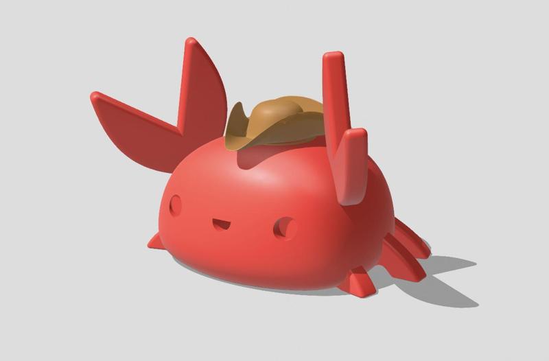 Pirate Crab Pen Holder