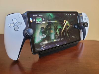 PlayStation Portal Stand with Charge Port & Cord Storage