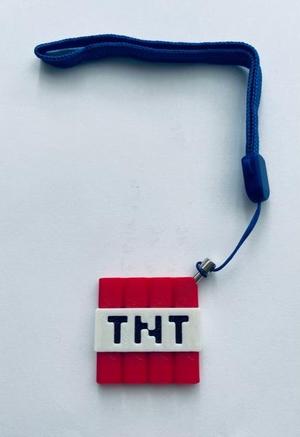 Minecraft TNT key ring