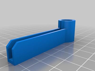 Mount for plexa pleksa 4mm for PRUSA enclosure