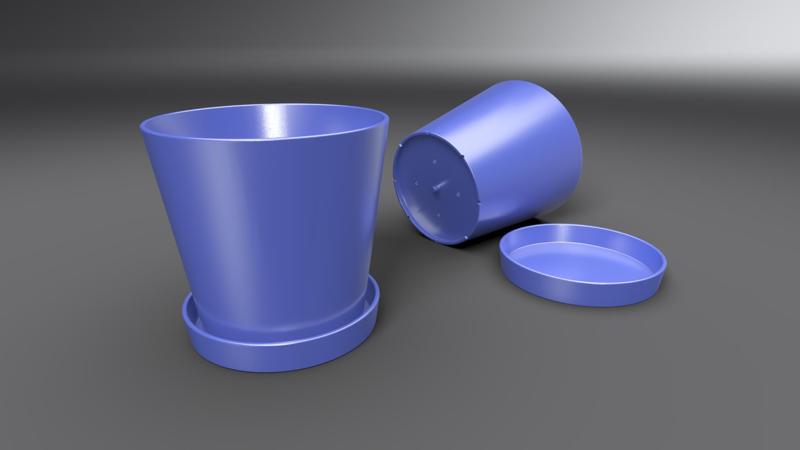 Simple Plant pot (CC0)