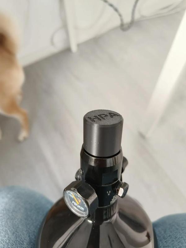hpa or paintball tank cap