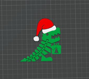 Flexi Christmas Dino