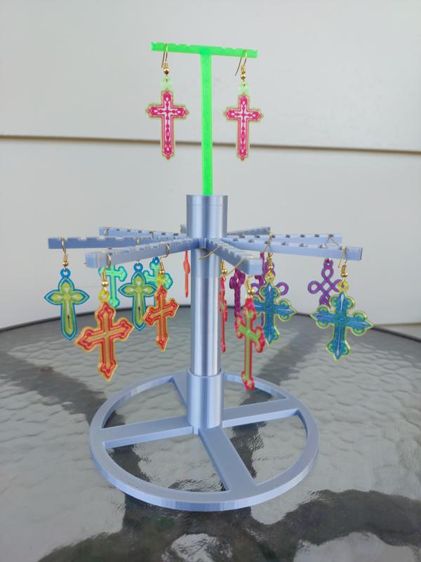 Christian Cross Earrings