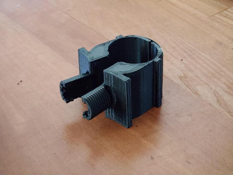 IKEA BROGRUND shower shelf offset clip V2