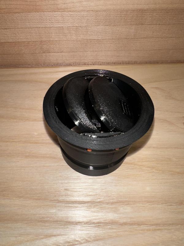 ~2in High Velocity Air Conditioning (AC) Directional Air Control Vent Outlet Cover