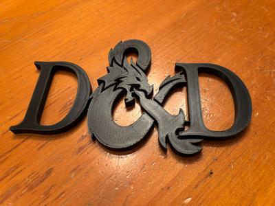 Dungeons & Dragons Stencil