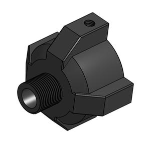 CM16 Raider front grip and barrel support 