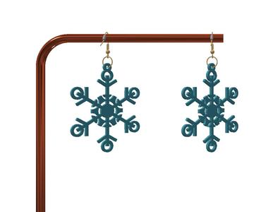 Christmas earrings