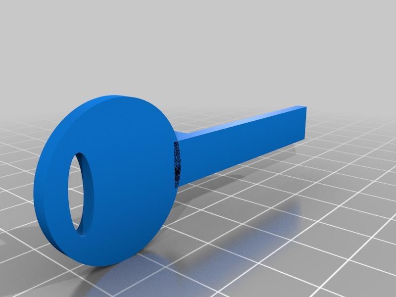 Snow Blower Replacement Key