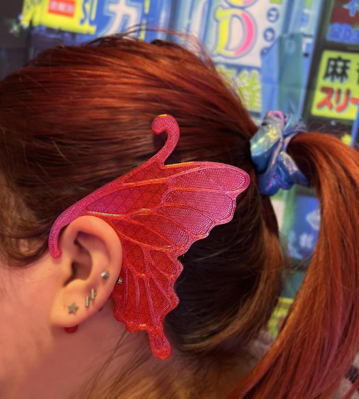 Butterfly Ear Ornament