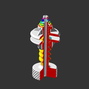 differential screw clamp