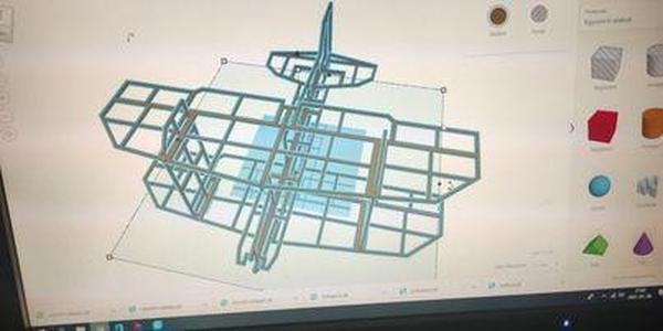 Rc Monster Tensor 3D plane