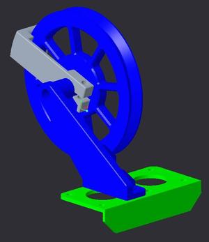 Support extrudeur décalé pour ender 3 pro