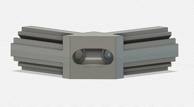 UPDATED Ultra Rigid 2020 90 Degree Extrusion Connectors 