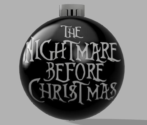 jack and sally's christmas orb from The Nightmare Before Christmas